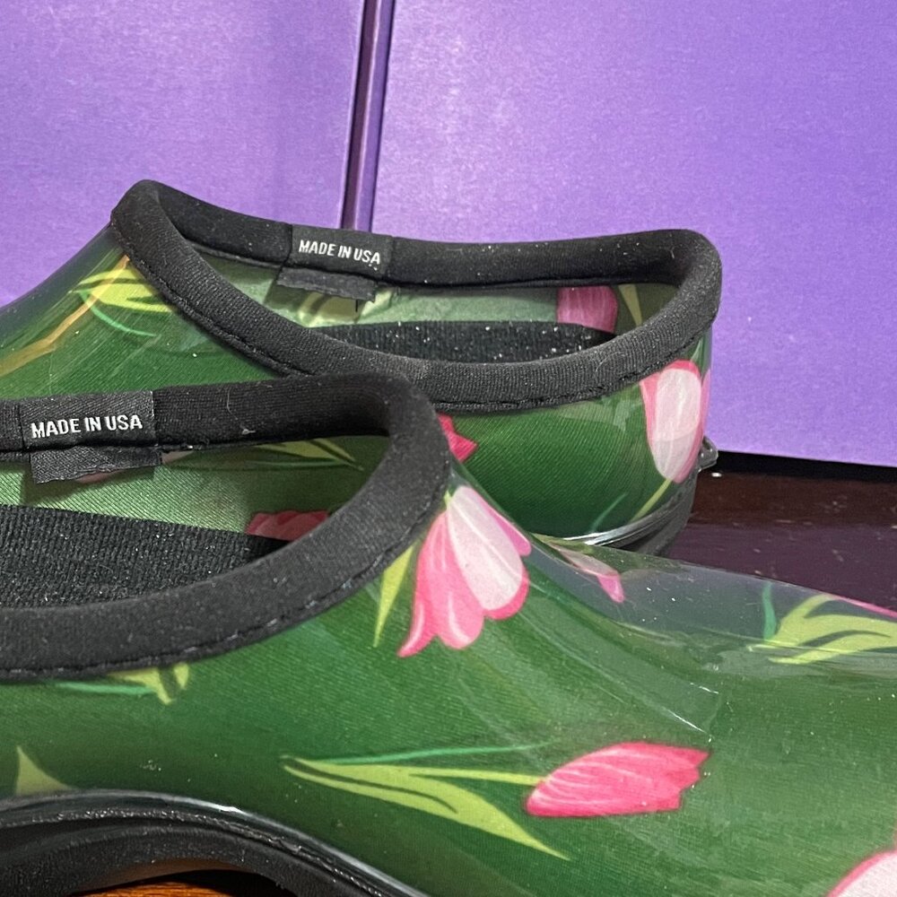 NEW Sloggers Tulips Waterproof Garden Shoe with Comfort Insole - Picture 4 of 5